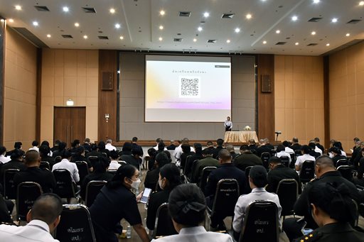 ๒๕ เม.ย.๖๗ จก.วท.กห. เป็นประธานเปิดการบรรยายพิเศษ เรื่อง การสร้างเสริมสุขภาพจิตพิชิตความเครียด