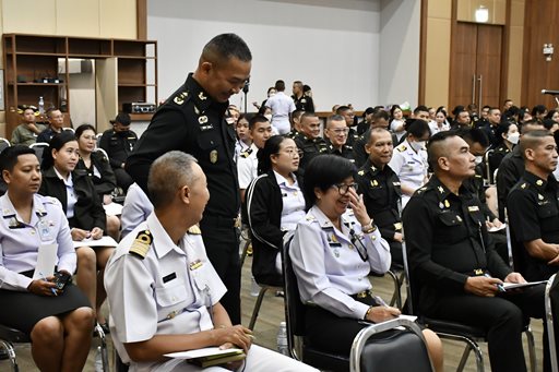 ๒๕ เม.ย.๖๗ จก.วท.กห. เป็นประธานเปิดการบรรยายพิเศษ เรื่อง การสร้างเสริมสุขภาพจิตพิชิตความเครียด