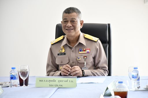 ๒๙ เม.ย.๖๗ จก.วท.กห. ต้อนรับ คณะ รอง ปล.กห.๔ ตรวจเยี่ยมพื้นที่ อาคารที่พักอาศัย สป.พื้นที่ บางจาก