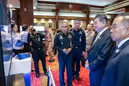 ๒๗ พ.ย.๖๗ จก.วท.กห. นำเสนอนิทรรศการแสดงผลิตภัณฑ์อุตสาหกรรมป้องกันประเทศในการประชุมสภากลาโหม