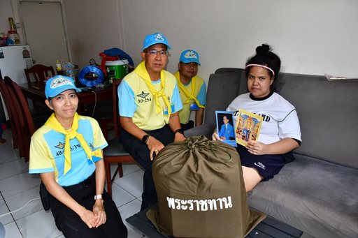 ๒๕ ก.ค.๖๘ จก.วท.กห. มอบถุงพระราชทานให้กับผู้ป่วยติดเตียงและผู้พิการ