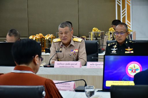 ๑๔ ส.ค.๖๘ จก.วท.กห. ร่วมคณะ ปล.กห. เข้าหารือร่วมกับ ปล.อว.