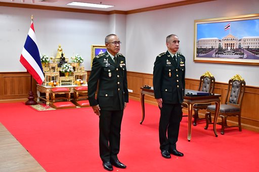 ๓๐ ก.ย.๖๘ พิธีรับ - ส่ง หน้าที่ และการบังคับบัญชา จก.วท.กห.