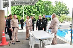๑๕ ต.ค.๖๘ จก.วท.กห. และคณะ ตรวจเยี่ยมและรับฟังบรรยายสรุป การบริหารจัดการพื้นที่บ้านพักอาศัย สป. พื้นที่ บางจาก