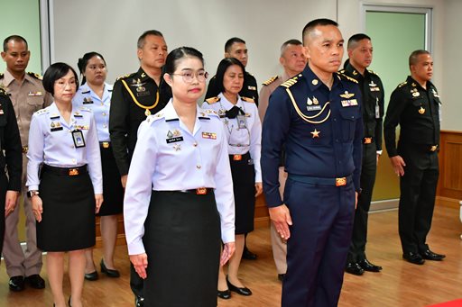 ๓ พ.ย.๖๘ จก.วท.กห. เป็นประธานพิธีประดับเครื่องหมายยศนายทหารสัญญาบัตร
