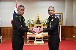 ๖ พ.ย.๖๘ จก.วท.กห. มอบของขวัญและการ์ดอวยพร ให้กับกำลังพล วท.กห. ที่เกิดในห้วงเดือน พ.ย.๖๘