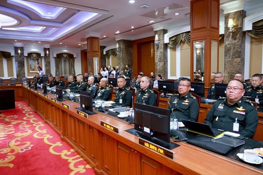 ๔ พ.ย.๖๘ จก.วท.กห. เข้าร่วมประชุม นขต.สป. ครั้งที่ ๔/๒๕๖๘