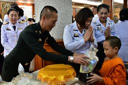 ๒๕ พ.ย.๖๘ จก.วท.กห. ร่วมพิธีสวดพระพุทธมนต์ถวายพระราชกุศลฯ