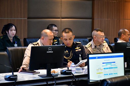 ๒๕ ธ.ค.๖๘ ประชุมหารือการปรับโครงสร้าง วท.กห.