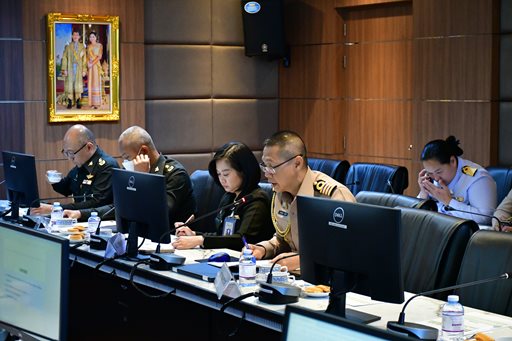 ๒๕ ธ.ค.๖๘ ประชุมหารือการปรับโครงสร้าง วท.กห.