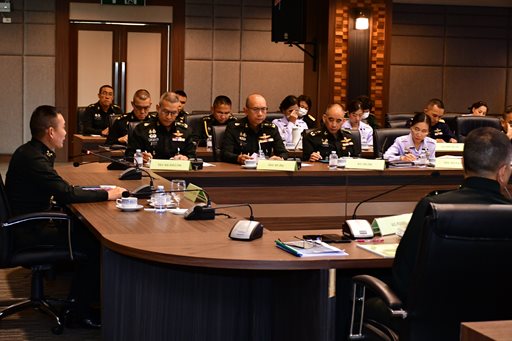 ๑๔ ม.ค.๖๙ จก.วท.กห. เข้าร่วมประชุมคณะทำงานขับเคลื่อนการดำเนินงานโครงการ ศบอป.