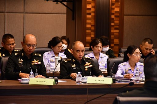 ๑๔ ม.ค.๖๙ จก.วท.กห. เข้าร่วมประชุมคณะทำงานขับเคลื่อนการดำเนินงานโครงการ ศบอป.