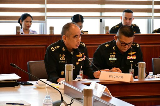๒๘ ม.ค.๖๙ รอง ปล.กห. เป็นประธานการประชุมปรับปรุงโครงสร้าง วท.กห.