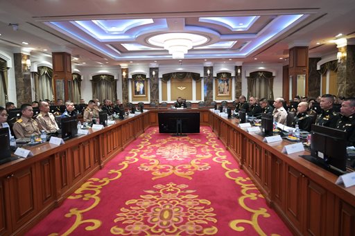 ๒ ก.พ.๖๙ จก.วท.กห. เข้าร่วมประชุมเตรียมการสำหรับการประชุมคณะกรรมการพิจารณาปรับปรุงการจัดส่วนราชการ กห. และพิจารณาแนวทางการจัดทำแผนการปรับปรุงโครงสร้างการจัดและอัตราของ นขต.กห. และเหล่าทัพ