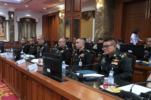 ๒ ก.พ.๖๙ จก.วท.กห. เข้าร่วมประชุมเตรียมการสำหรับการประชุมคณะกรรมการพิจารณาปรับปรุงการจัดส่วนราชการ กห. และพิจารณาแนวทางการจัดทำแผนการปรับปรุงโครงสร้างการจัดและอัตราของ นขต.กห. และเหล่าทัพ