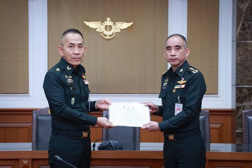 ๖ ก.พ.๖๙ รับมอบเกียรติบัตรประกาศยกย่ององค์กรคุณธรรม ประจำปีงบประมาณ พ.ศ. ๒๕๖๘ ของ สป.