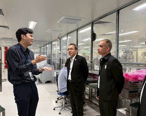 ๑๐ ก.พ.๖๙ จก.วท.กห.และคณะข้าราชการ วท.กห. เข้าศึกษาดูงานด้านอุตสาหกรรมและนวัตกรรมการป้องกันประเทศ