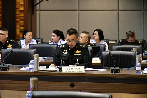 ๑๗ ก.พ.๖๙ ประชุมคณะกรรมการวิจัยและพัฒนา วิทยาศาสตร์และเทคโนโลยีการทหาร กระทรวงกลาโหม (กวท.กห.) ครั้งที่ ๑/๒๕๖๙
