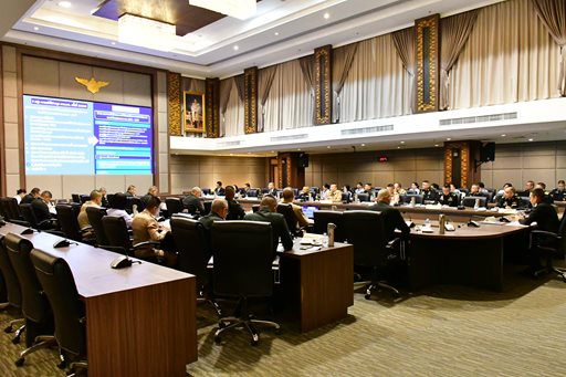 ๑๗ ก.พ.๖๙ ประชุมคณะกรรมการวิจัยและพัฒนา วิทยาศาสตร์และเทคโนโลยีการทหาร กระทรวงกลาโหม (กวท.กห.) ครั้งที่ ๑/๒๕๖๙