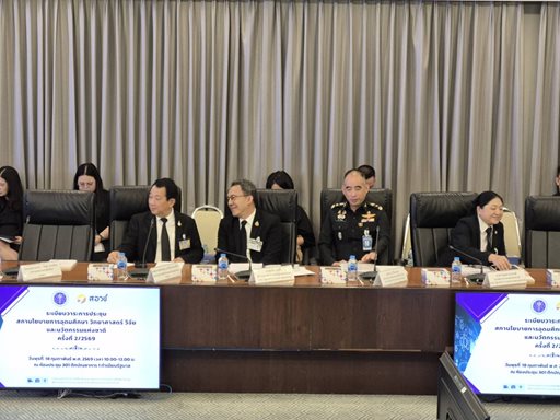 ๑๘ ก.พ.๖๙ ประชุมสภานโยบายการอุดมศึกษา วิทยาศาสตร์ วิจัยและนวัตกรรมแห่งชาติ ครั้งที่ ๒/๒๕๖๙