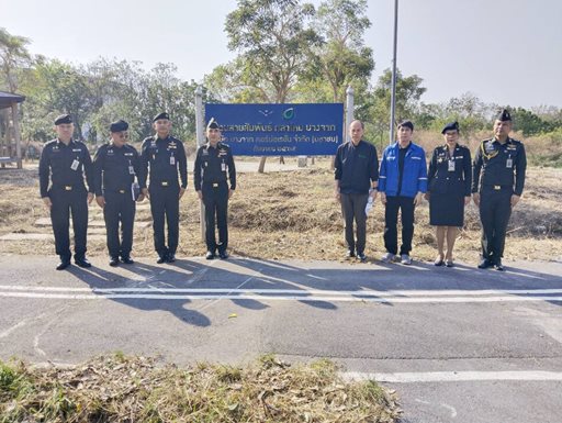 ๒๓ ก.พ.๖๙ จก.วท.กห. รับฟังบรรยายสรุปการพัฒนาพื้นที่ชาย อาคารที่พักอาศัย สป. พื้นที่บางจาก