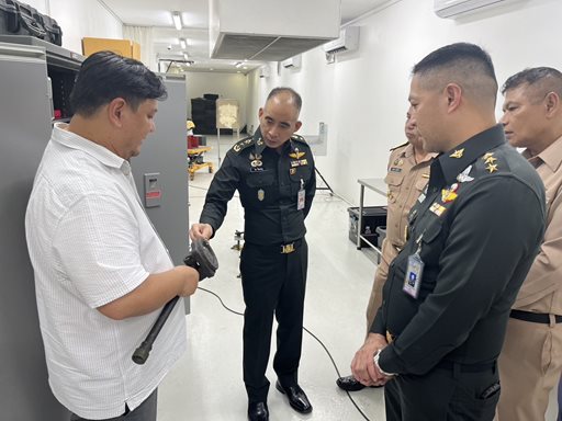 ๒๔ ก.พ.๖๙ จก.วท.กห. ตรวจเยี่ยมการปฏิบัติงานของคณะทำงานฯ ณ บริษัท อินโวสตาร์ จำกัด