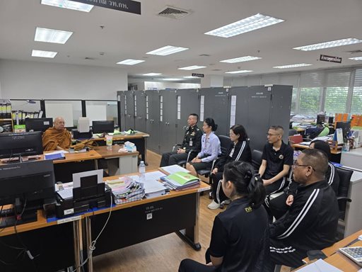 ๒ เม.ย.๖๙ จก.วท.กห. ต้อนรับ พระปัญญาวุฒิ ปัญญาวโร (อดีต ผอ.สนป.วท.กห.)