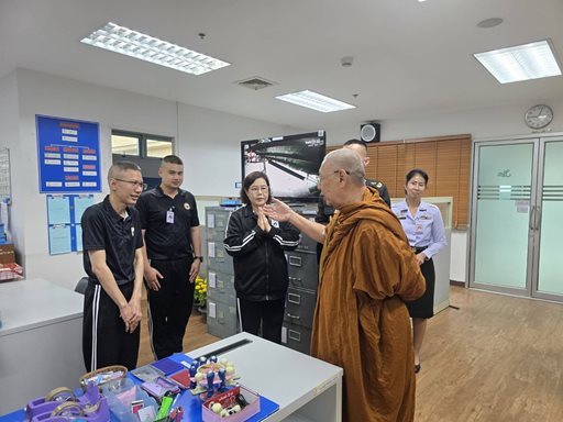 ๒ เม.ย.๖๙ จก.วท.กห. ต้อนรับ พระปัญญาวุฒิ ปัญญาวโร (อดีต ผอ.สนป.วท.กห.)