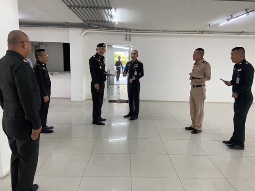 ๒ เม.ย.๖๙ จก.วท.กห. ตรวจเยี่ยมอาคารที่พักอาศัย สป. พื้นที่บางจาก