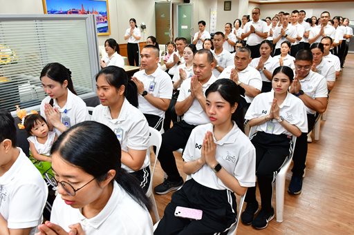 ๙ เม.ย.๖๙ จก.วท.กห. เป็นประธานในพิธีเจริญพระพุทธมนต์
