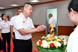 ๙ เม.ย.๖๙ จก.วท.กห. เป็นประธานในพิธีสรงน้ำพระพุทธรูป และให้พรเนื่องในเทศกาลสงกรานต์แก่กำลังพลกรมวิทยาศาสตร์และเทคโนโลยีกลาโหม เพื่อความเป็นสิริมงคลและสืบสานประเพณีอันดีงามของไทย