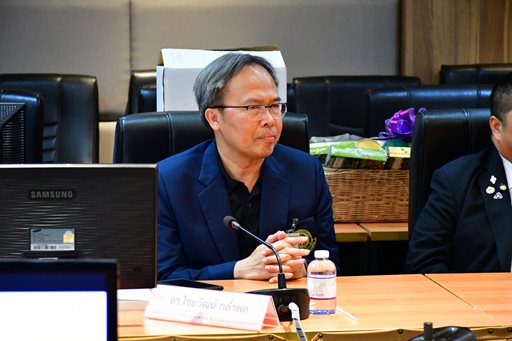 ๒๗ เม.ย.๖๙ ประชุมหารือแนวทางความร่วมมือการดำเนินงานวิจัยและพัฒนา และงานนวัตกรรม ตามรูปแบบไตรภาคีเพื่อขับเคลื่อนนวัตกรรมและเศรษฐกิจ (Triple Helix)
