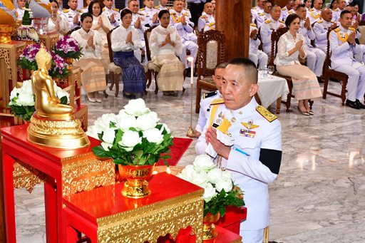 ๒๗ พ.ค.๖๙ จก.วท.กห. ร่วมพิธีถวายราชสักการะและพิธีบรรพชา ในกิจกรรมอุปสมบทหมู่เทิดทูนสถาบันพระมหากษัตริย์ เพื่อเฉลิมพระเกียรติและถวายเป็นพระราชกุศลแด่สมเด็จพระนางเจ้าสุทิดา พระบรมราชินี เนื่องในโอกาสมหามงคลเฉลิมพระชนมพรรษา ๔ รอบ วันที่ ๓ มิถุนายน ๒๕๖๙