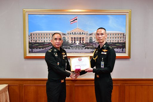 ๒๘ พ.ค.๖๙ พิธีมอบใบประกาศ และเหรียญที่ระลึกแก่ข้าราชการดีเด่น ของ นขต.วท.กห. และนักกีฬา กรมวิทยาศาสตร์และเทคโนโลยีกลาโหม ประจำปี ๒๕๖๙ แก่ผู้ที่ได้รับรางวัลจากการแข่งขันกีฬาแต่ละประเภท