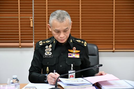 ๑๗ มิ.ย.๖๙ จก.วท.กห. ให้การต้อนรับคณะทำงานด้านกำลังพลและสวัสดิการ ตรวจติดตามการดำเนินงานตามนโยบาย ปล.กห.