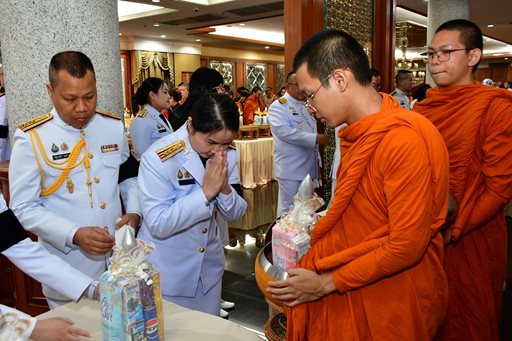 ๒๖ มิ.ย.๖๙ พิธีบำเพ็ญกุศลทักษิณานุประทาน ปัณรสมวาร ครบ ๑๕ วัน แห่งการสิ้นพระชนม์