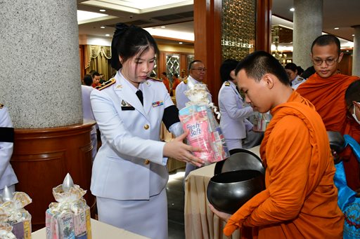 ๒๖ มิ.ย.๖๙ พิธีบำเพ็ญกุศลทักษิณานุประทาน ปัณรสมวาร ครบ ๑๕ วัน แห่งการสิ้นพระชนม์