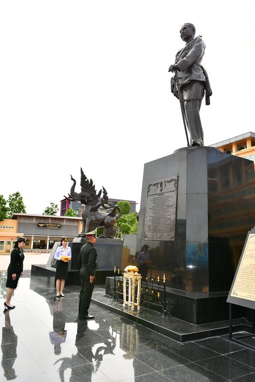 ๒๙ มิ.ย.๖๙ ต้อนรับคณะผู้บังคับบัญชาโรงเรียนเตรียมทหาร สถาบันวิชาการป้องกันประเทศ (รร.ตท.สปท.) และนักเรียนเตรียมทหาร (นตท.) รุ่นที่ ๖๘