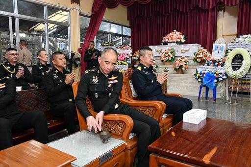 ๘ ก.ค.๖๙ พิธีสวดพระอภิธรรมศพ นางคำพอง หาญณรงค์ มารดาของ ร้อยตรี เจริญ หาญณรงค์