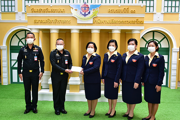 ๙ พ.ย.๖๔ จก.วท.กห. ร่วมงานวันคล้ายวันสถาปนาสมาคมภริยาข้าราชการ สำนักงานปลัดกระทรวงกลาโหม