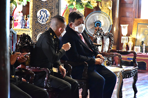 ๑๑ ก.พ.๖๕ วันคล้ายวันสถาปนา กรมวิทยาศาสตร์และเทคโนโลยีกลาโหม ครบรอบปีที่ ๓๑ (พิธีสงฆ์)