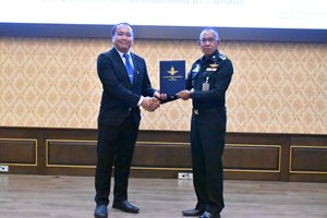 ๖ พ.ค.๖๘ พิธีมอบใบประกาศการรับรองมาตรฐานยุทโธปกรณ์ของ กห.