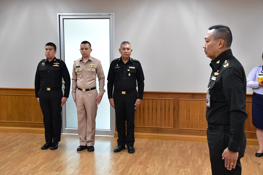 ๒๔ พ.ค.๖๒ พิธีประดับเครื่องหมายยศนายทหารสัญญาบัตร