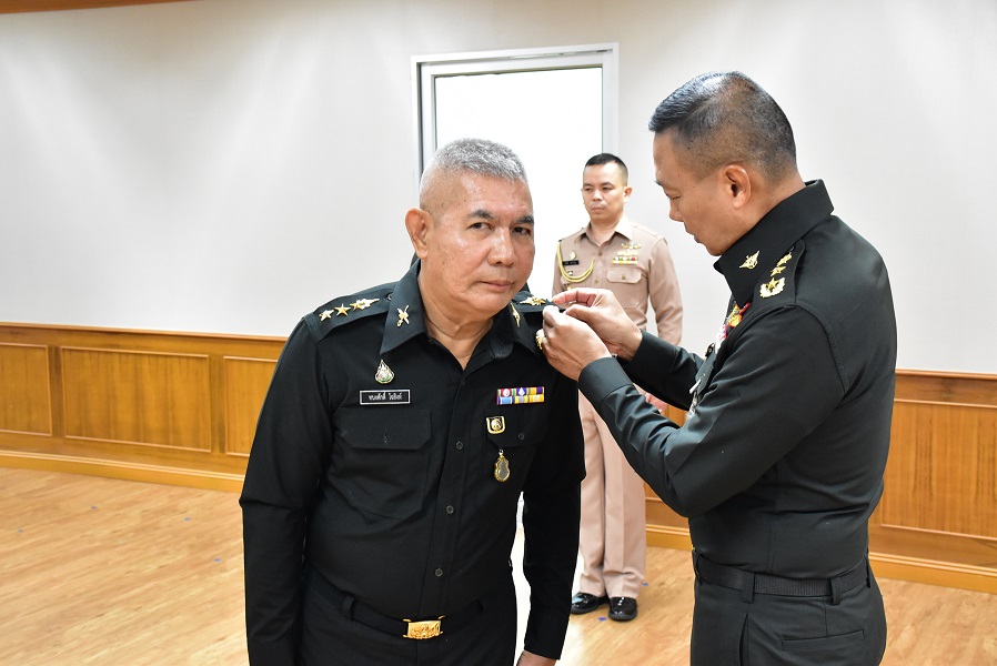 ๒๔ พ.ค.๖๒ พิธีประดับเครื่องหมายยศนายทหารสัญญาบัตร