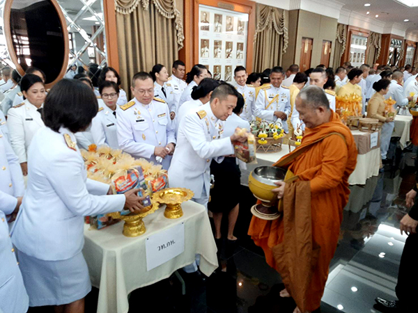๑๑ ต.ค.๖๒ พิธีสวดพระพุทธมนต์