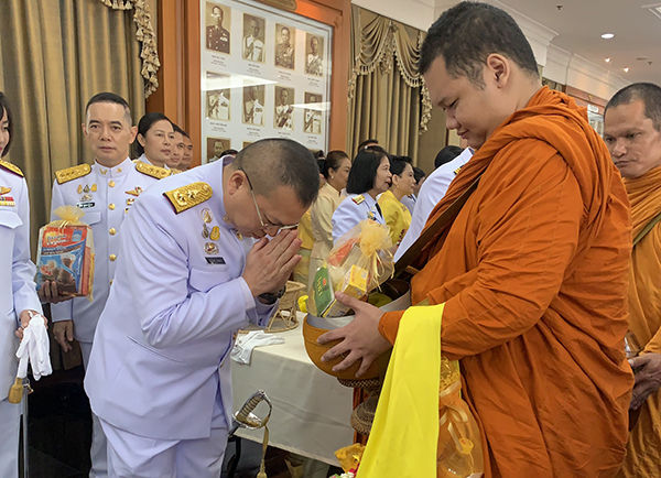 ๑๑ ต.ค.๖๒ พิธีสวดพระพุทธมนต์