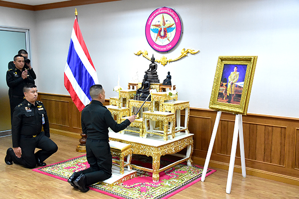 ๒๔ ต.ค.๖๒ พล.ท.คงชีพ ตันตระวาณิชย์ จก.วท.กห. ทำพิธีประดับเครื่องหมายยศนายทหารชั้นสัญญาบัตร