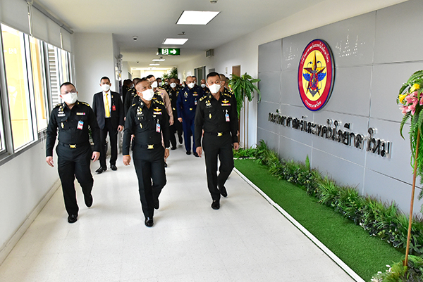 ๘ ต.ค.๖๔ ปล.กห. ตรวจเยี่ยม กรมวิทยาศาสตร์และเทคโนโลยีกลาโหม