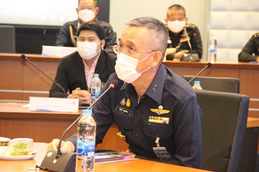 ๒๖ เม.ย.๖๕ จก.วท.กห. และคณะ ได้ร่วมประชุมหารือแนวทางความร่วมมือบทบาทและการถ่ายทอดเทคโนโลยียานยนต์ไฟฟ้าสู่สังคม ณ ห้องประชุมมังคลอุบล มทร.ธัญบุรี