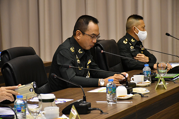 ๑๕ ธ.ค.๖๓ พล.อ.ชูชาติ บัวขาว รอง ปล.กห. เป็นประธานการประชุม กวท.กห. ครั้งที่ ๓/๖๓